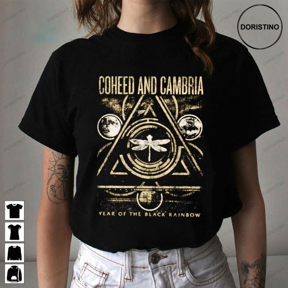 Coheed And Cambria Year Of The Black Rainbow Limited Edition T-shirts